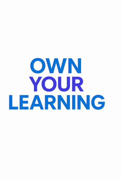 OwnYourlearning postcard